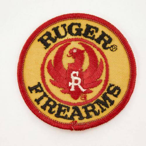 Ruger SR Logo Firearms Patch Vintage